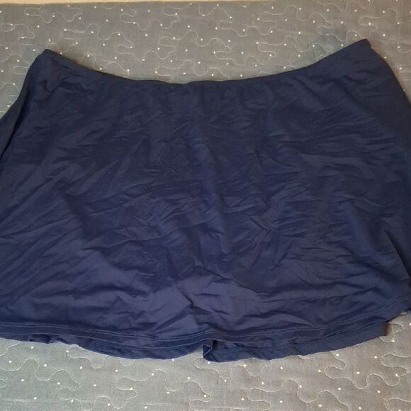 Beach House Navy Blue Swim Skirt size 22W - Picture 1 of 5
